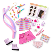 Long Hair Looks™ by Truly Me™ 18-inch Doll #134 & hair accessories V4