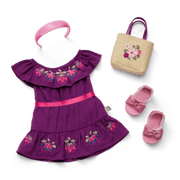 Raquel's™ Beach Party Dress for 18-inch Dolls (Girl of the Year™ 2026) S0