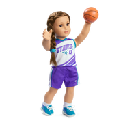 Star Player Basketball Outfit for 18-inch Dolls Q7
