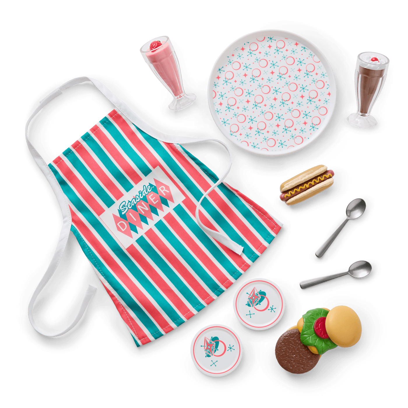 Maryellen’s™ Diner Accessories for 18-inch Dolls (Historical Characters) Z3