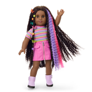 Long Hair Looks™ by Truly Me™ 18-inch Doll #135 & hair accessories L0