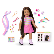 Long Hair Looks™ by Truly Me™ 18-inch Doll #134 & hair accessories V4