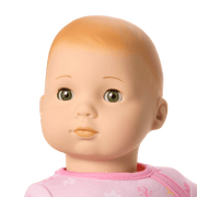 Bitty Baby® Doll #6 with red hair in Pastel Pink K2