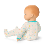 Bitty Baby® Doll #6 with red hair in Pastel Blue C2