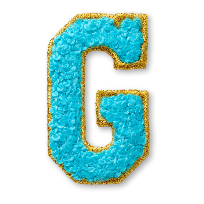 AG™ Letter G Stick-On Patch V7