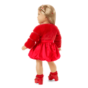 July Ruby Beauty Outfit for 18-inch Dolls X0
