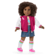 Truly Me™ 18-inch Doll #112 with curly dark-brown hair X5