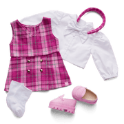 Pink & Preppy Outfit for 18-inch Dolls F3