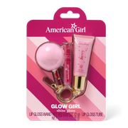American Girl™ Lip Gloss Keychain Set for Girls C3