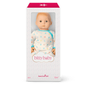 Bitty Baby® Doll #3 with blonde hair in Pastel Blue W9