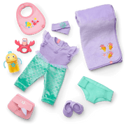 Disney Princess Ariel Cuddle & Care Set with Bitty Baby® Doll by American Girl® I0