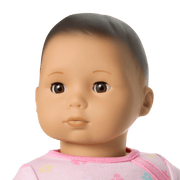Bitty Baby® Doll #4 with black hair in Pastel Pink H9