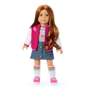 Truly Me™ 18-inch Doll #103 with wavy red hair T8