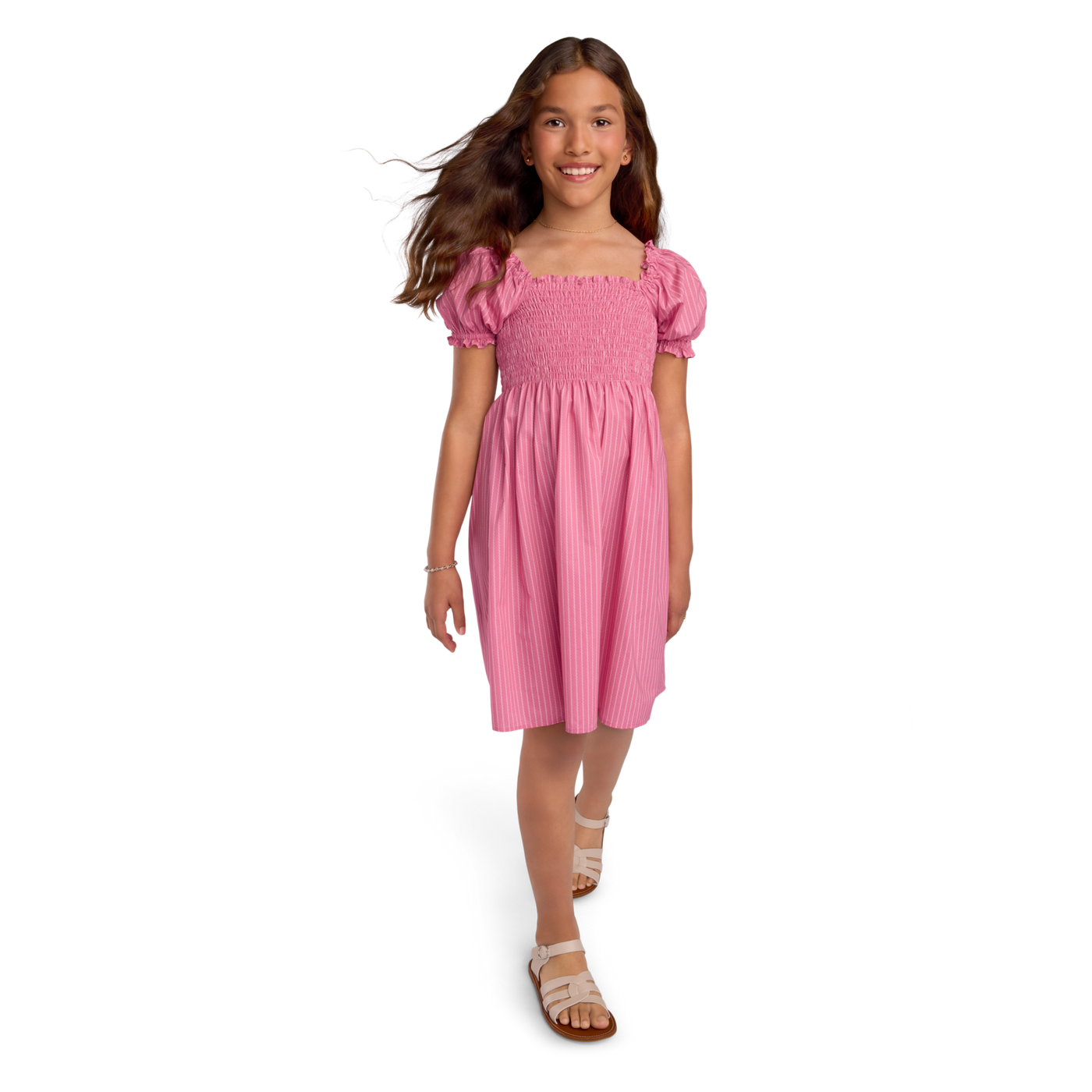American Girl® x Hill House Home Tiny Athena Nap Dress for Girls (Addy™ Print) E2