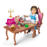 Disney Princess Belle Enchanted Castle Dining Set & Friends for 18-inch Dolls by American Girl® E8