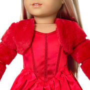 July Ruby Beauty Outfit for 18-inch Dolls X0