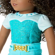 March Aquamarine Dream Outfit for 18-inch Dolls Y1