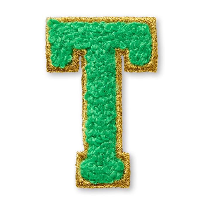 AG™ Letter T Stick-On Patch A8