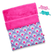 Best Sleepover Ever! Sleeping Bag Set for Two 18-inch Dolls B7