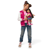 AG™ Star Squad Varsity Jacket for Girls W5