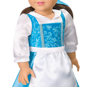American Girl® Disney Princess Belle Blue Dress, Mrs. Potts, Chip & Accessories for 18-inch Dolls M1