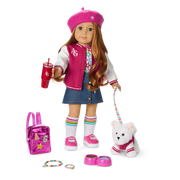 Truly Me™ 18-inch Doll #103 with wavy red hair T8