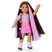 Long Hair Looks™ by Truly Me™ 18-inch Doll #134 & hair accessories V4