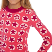 American Girl® x Hanna Andersson Berry Bright Stars Pajamas for Little Girls & Girls E9