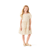 American Girl® x Janie and Jack Sparkly Cream Celebration Dress for Little Girls & Girls L4