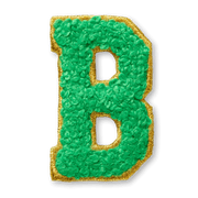 AG™ Letter B Stick-On Patch Q4