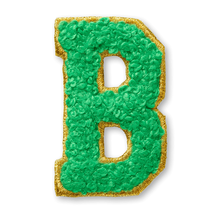 AG™ Letter B Stick-On Patch Q4