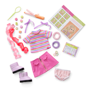 Long Hair Looks™ by Truly Me™ 18-inch Doll #133 & hair accessories Z8