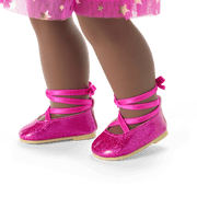 Pink Party-Ready Dress for 18-inch Dolls Q6