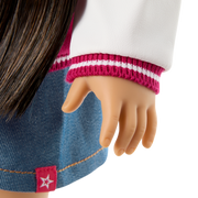 Truly Me™ 18-inch Doll #130 with straight black-brown hair M2