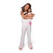 Raquel's™ Coastal Stripes Pajamas for Girls (Girl of the Year™ 2026) C5