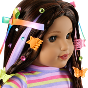Long Hair Looks™ by Truly Me™ 18-inch Doll #134 & hair accessories V4