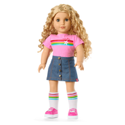 Truly Me™ 18-inch Doll #115 with curly blonde hair C2