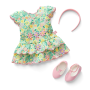 Pastel Petals Dress for 18-inch Dolls B3
