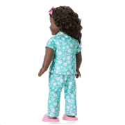 Flower Fun PJs for 18-inch Dolls H8