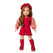 January Garnet Glam Outfit for 18-inch Dolls S9