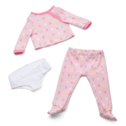 Bitty Baby® Doll #6 with red hair in Pastel Pink K2