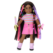 Long Hair Looks™ by Truly Me™ 18-inch Doll #135 & hair accessories L0