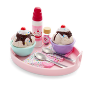 Sundaes for Two Set for 18-inch Dolls T3