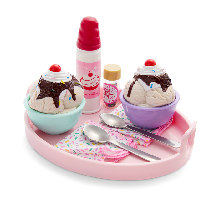 Sundaes for Two Set for 18-inch Dolls T3