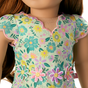 Pastel Petals Dress for 18-inch Dolls B3