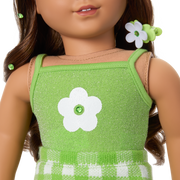 August Peridot Glow Outfit for 18-inch Dolls M7