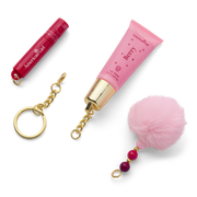 American Girl™ Lip Gloss Keychain Set for Girls C3