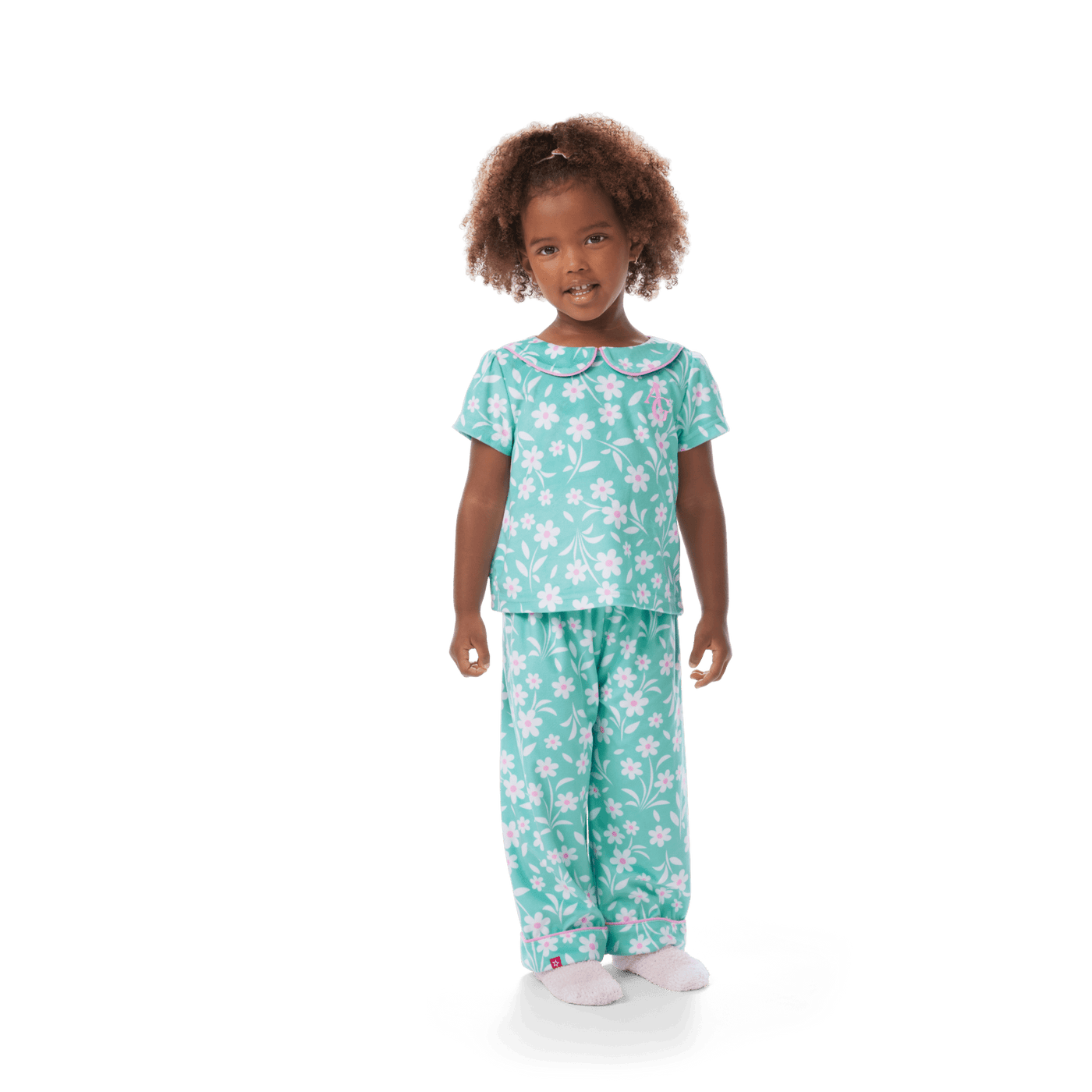 Flower Fun PJs for Little Girls (Bitty Baby®) K3