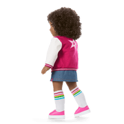 Truly Me™ 18-inch Doll #112 with curly dark-brown hair X5