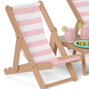 Raquel's™ Beach Chairs & Barbecue Set for 18-inch Dolls (Girl of the Year™ 2026) J0